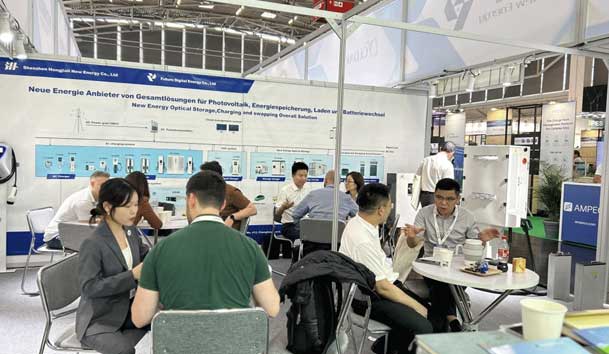 鴻嘉利閃耀2024歐洲智慧能源展丨聚焦創(chuàng)新技術(shù)，共筑全球碳中和未來(圖8)
